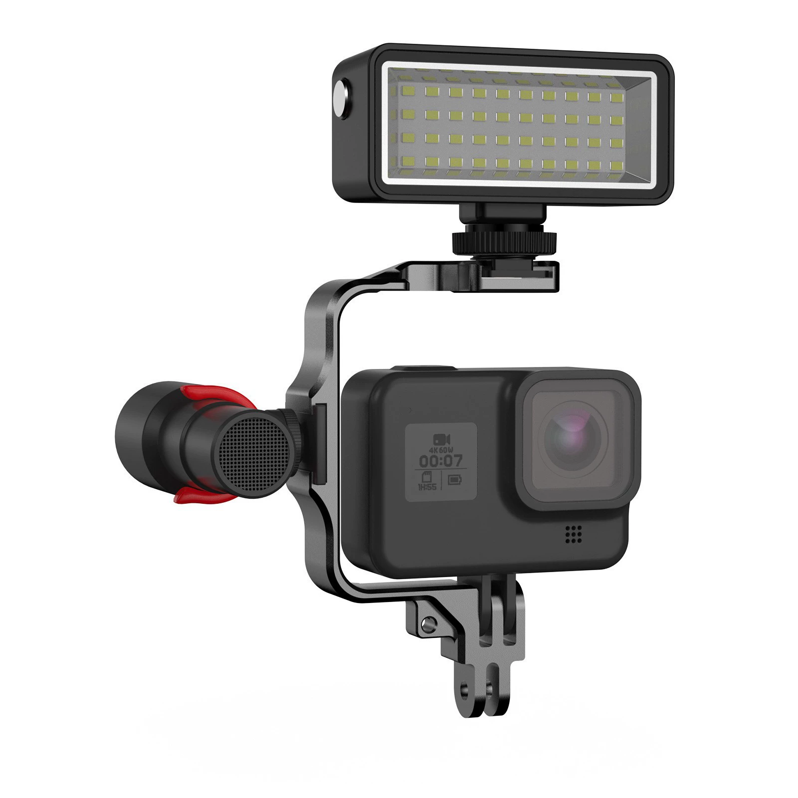 Фонарь для дайвинга, свет для съемки, подходит для камеры GoPro, водонепроницаемое освещение для спортивной камеры DJI Action5 для подводной фотографии