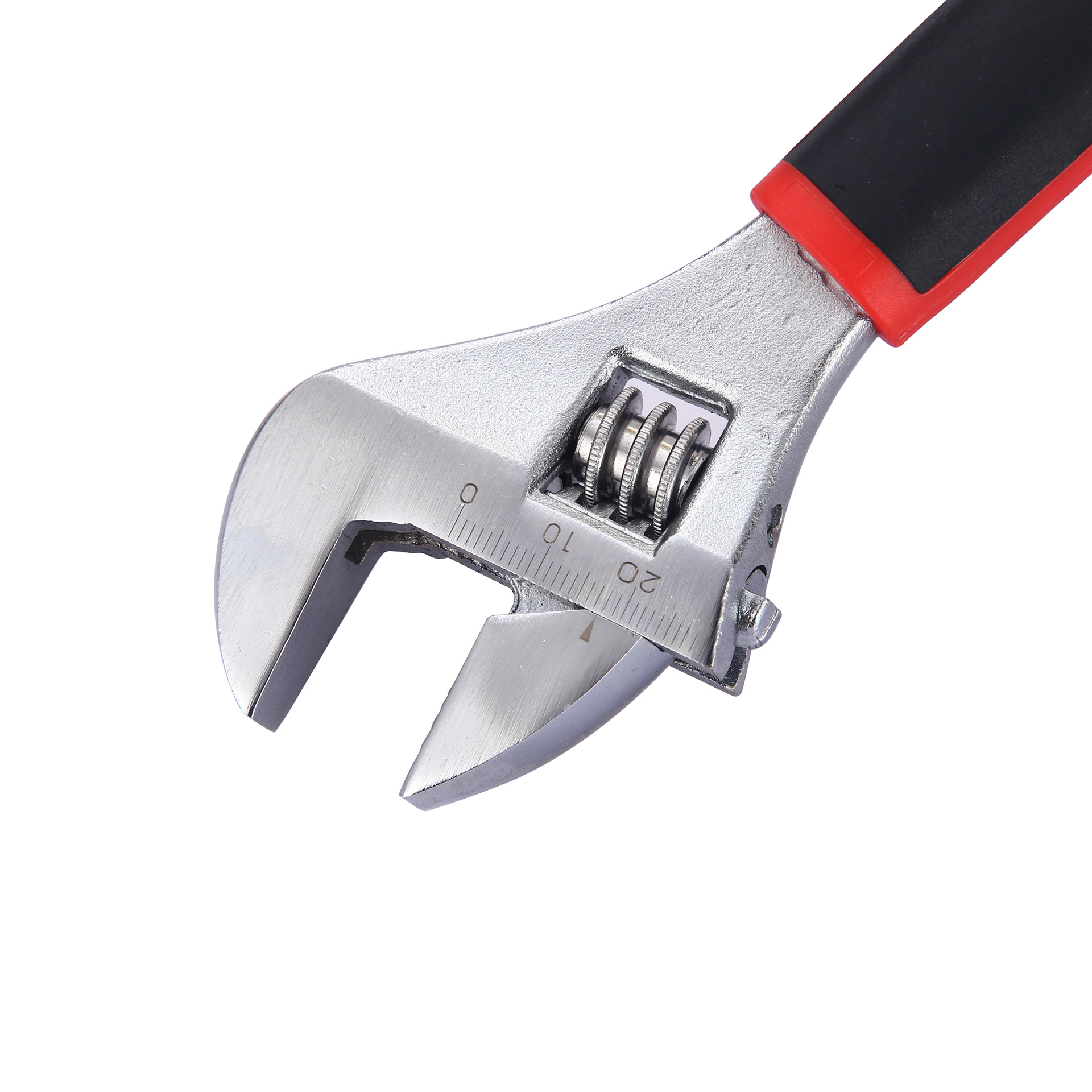 Suministro directo de fábrica multifuncional llave ajustable reparación de automóviles hogar abierto mango de plástico grande llave ajustable abierta herramienta al por mayor