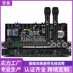 前の効果器は無線マイクを持っています。