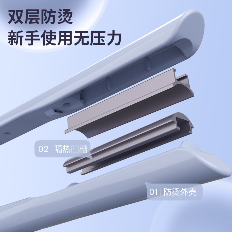 カールバーフランス深vオムレツ水波紋大サイズ19mm大波アイロンウール家庭用ヘアクリップ|undefined