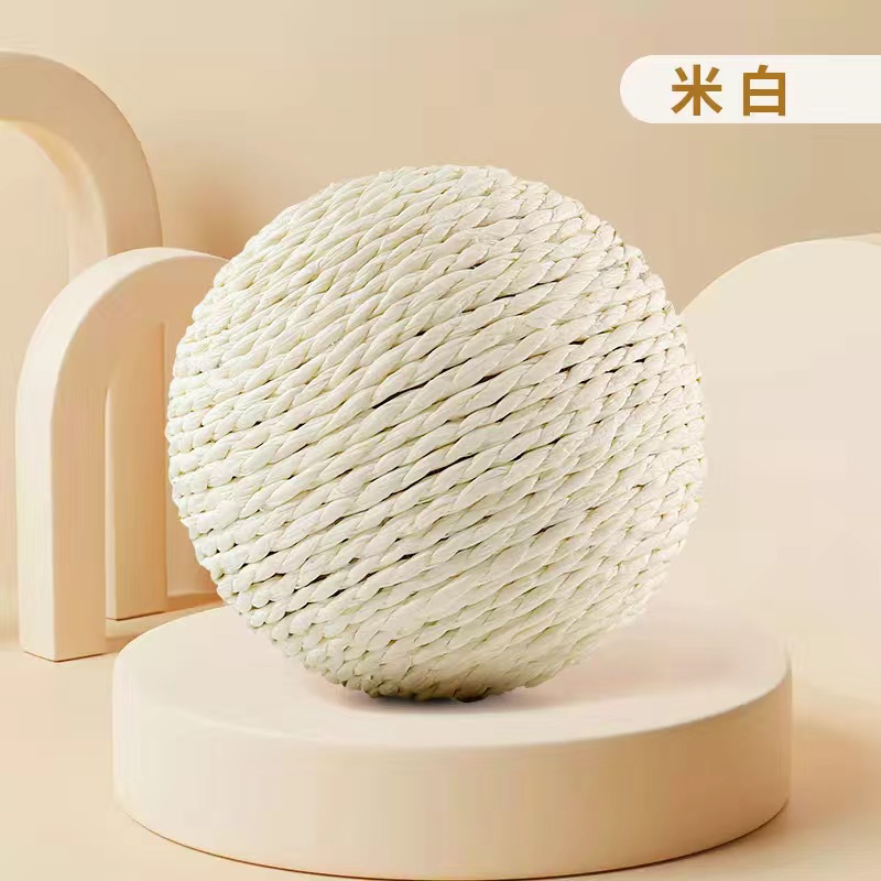 흰색 약 4.5cm 사이잘 볼