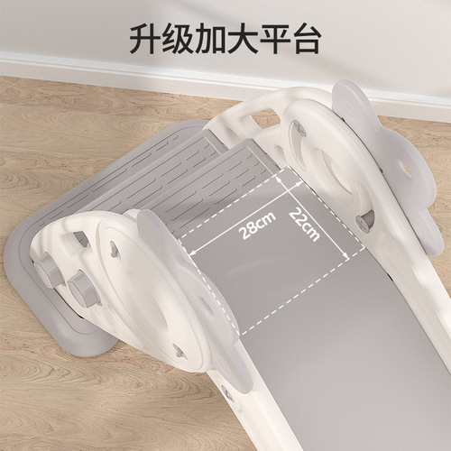 Children's Home Use Foldable Slide Indoor Plastic Small Slide Set Baby Kindergarten Playground
