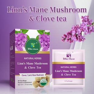 ���Q������Ʒθ��Mane Mushroom& Clove Tea ���^�������