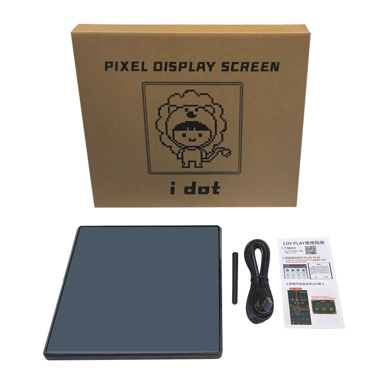 2024 new LED pixels Bluetooth pixel DIY holiday gift table with phase frame pendant atmosphere pixel screen