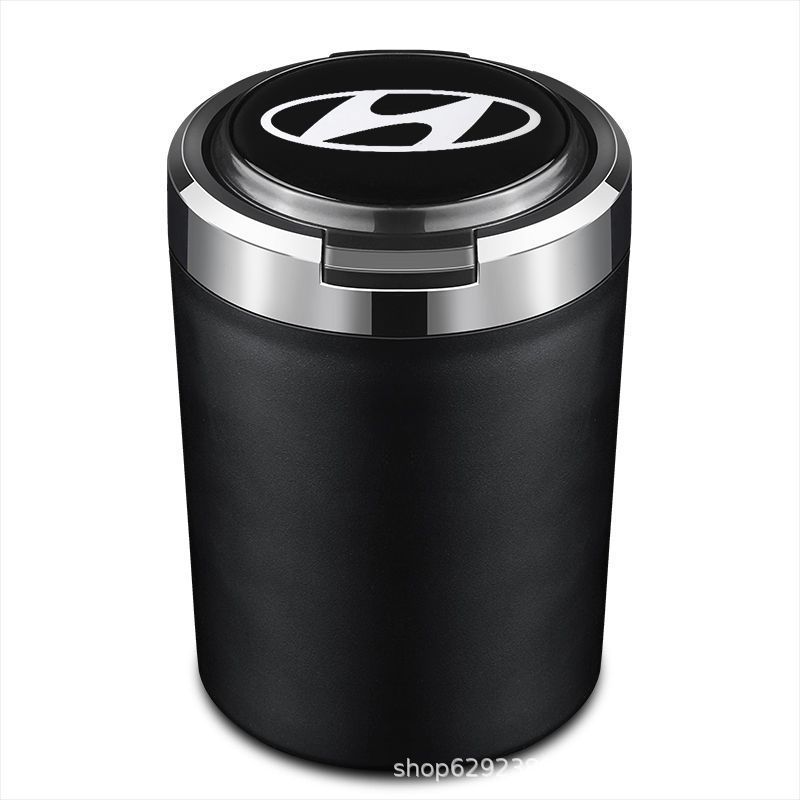 Car ashtray, Shangchuang Car Ashtray - noble-black-hyundai-metal-liner
