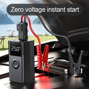 Car Emergency Start-Up and Inflation Multi-Function All-In-One Device, Power Bank Tire Inflator, Emergency Lighting Power Bank