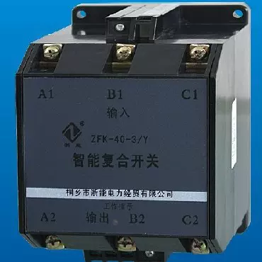供应桐乡市浙能电力ZFK-40-3Y复合开关节能电容自动数显节能补偿