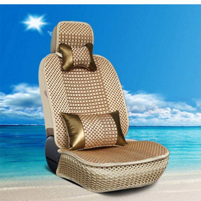 Ice Silk – Volkswagen Seat cushion, seat cover - bright-gold-deluxe-edition-1-seat-single-driver-seat