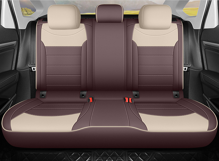 Suitable for 19-25 Volkswagen Tuyue Special Car Perforated Leather Car Seat Cushion Fully Surrounded Seat Cover for All Seasons