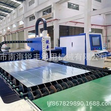 锐丰薄厚板单平台激光切割机 RF1500W金属 钢板激光切割设备生产