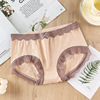 Lace sexy underwear with bow, elastic pants, trousers