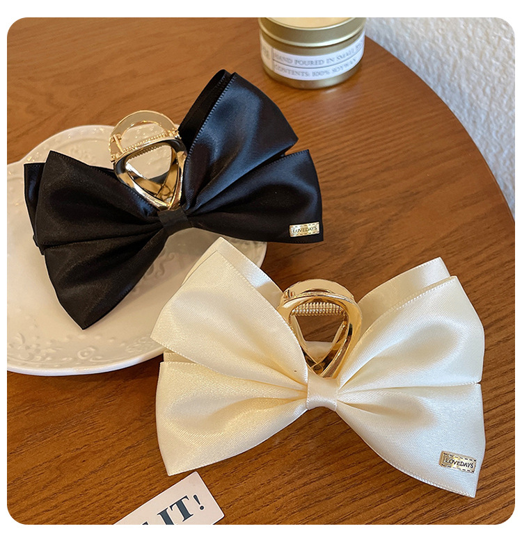 Hair Claws Hair Accessories Type Vintage Style Bow Knot Alloy Cloth Hair Claws