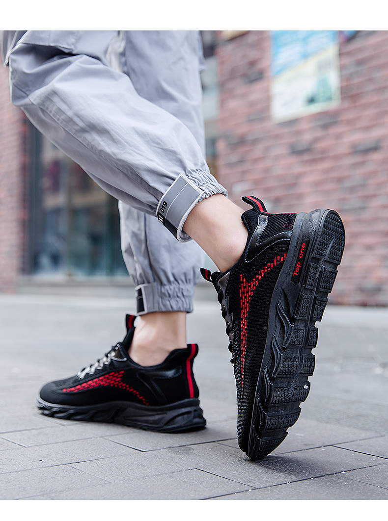 Ddy Schuhe Grenzüberschreitender Außenhandel Fliegendes Weben Atmungsaktive Casual Fashion Low Top Air Cushion Herren Trendy Schuhe Sportschuhe Großhandel_voghion.com