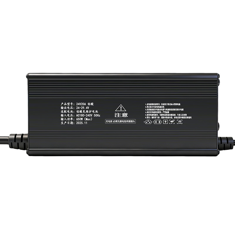 铝壳锂电池充电器12V24V36V48V60V72V磷酸铁锂电池大功率充电器