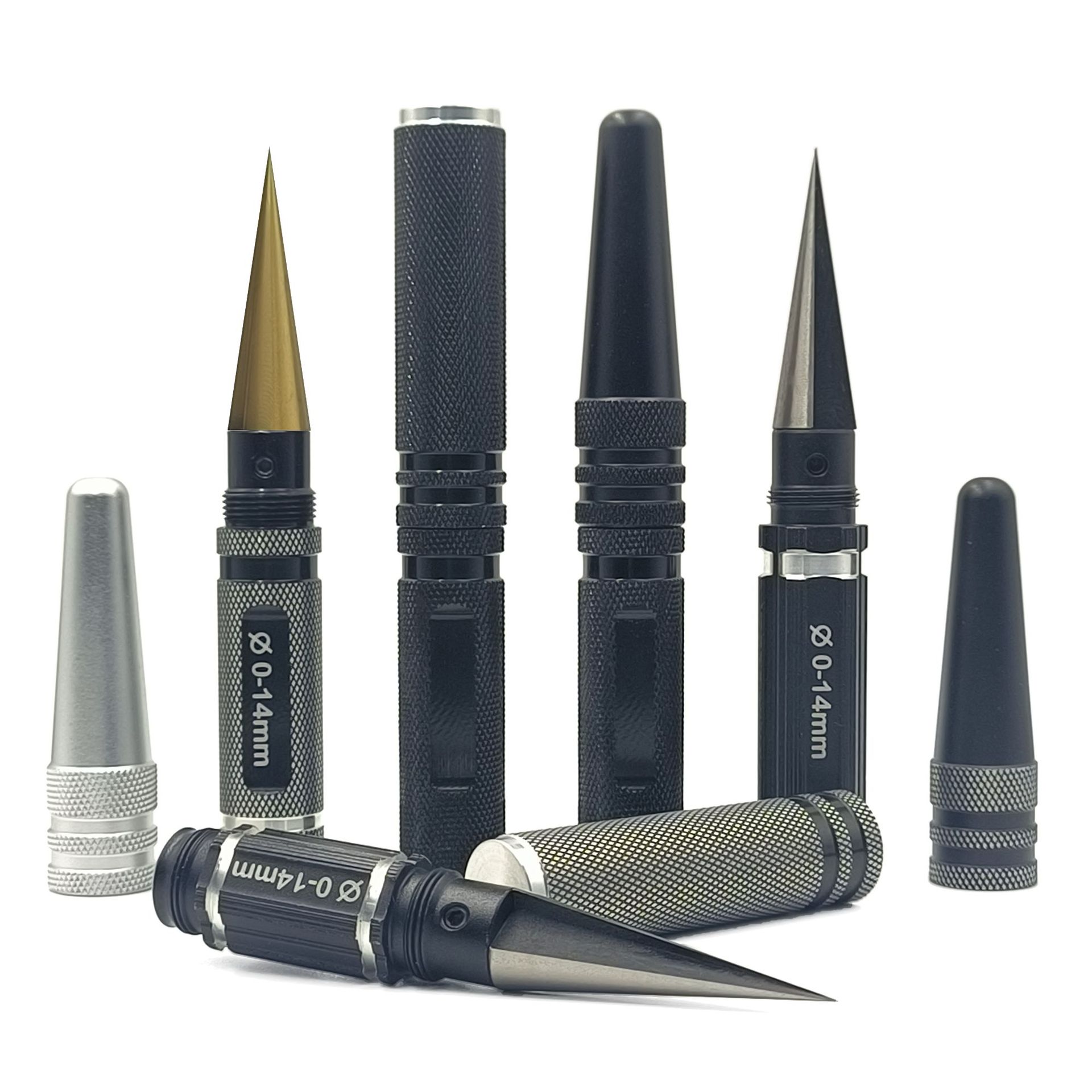 模型通用车壳钻孔器开孔器扩孔器铰刀0-14mm开孔小工具铝合金手柄