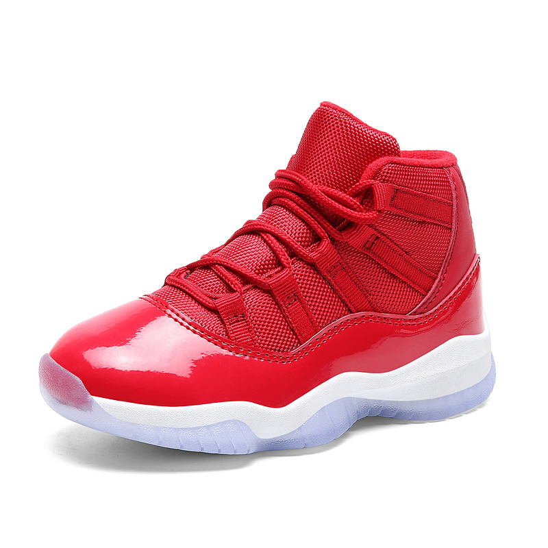 Zapatos de baloncesto para niños grandes transfronterizos cuatro estaciones nuevos zapatos de baloncesto para niños zapatos deportivos de alto nivel zapatos de carreras para estudiantes image 2