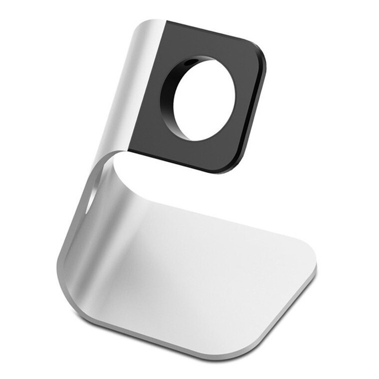 Manufacturer Wholesale Aluminum Alloy Applewatch Desktop Charging Stand Suitable for Apple Watch Charger Stand