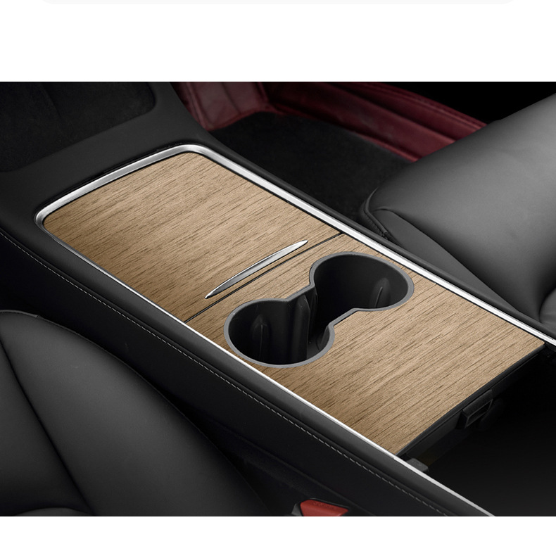 Suede Protective Film Interior Modification Accessories for Tesla Model 3/Y