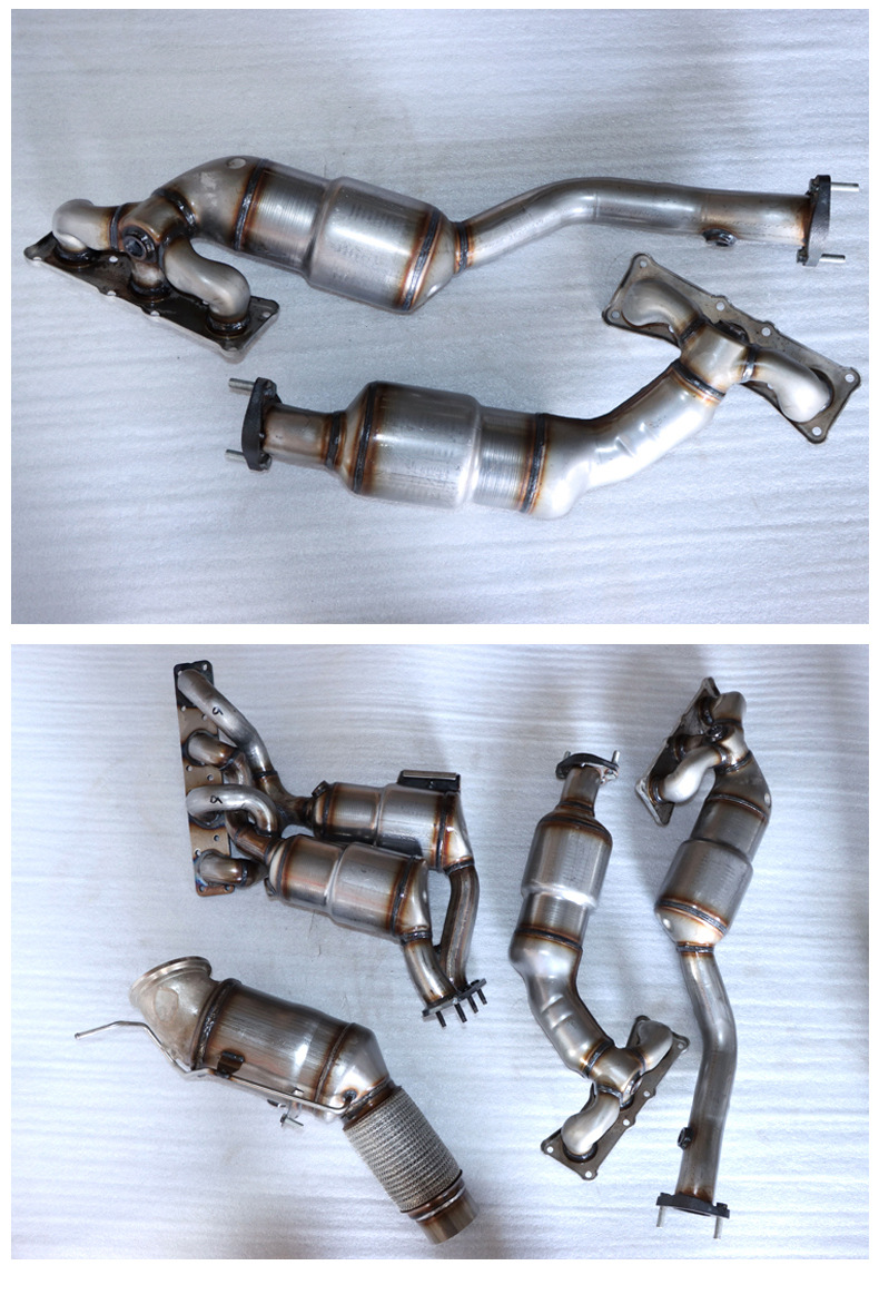 Suitable for Bmw Series Three-Way Catalytic Converter Exhaust Gas Purification Three-Way Catalytic Converter Foreign Trade Export Catalytic Converter
