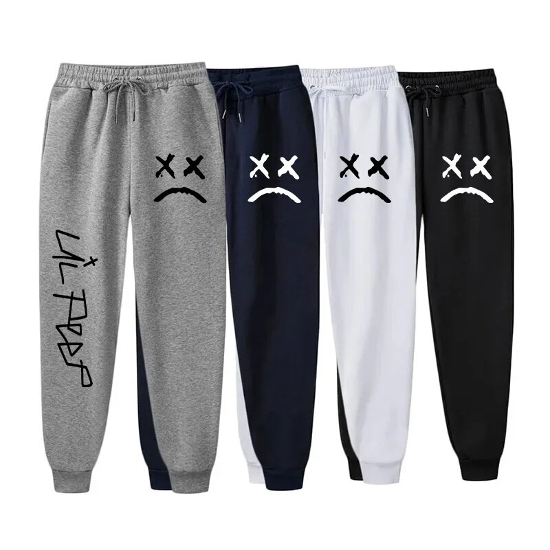 2025 New Running Jogging Pants Lil Peep Cry Men's Soft Fitness Jogging Pants Sports Pants Long Pants