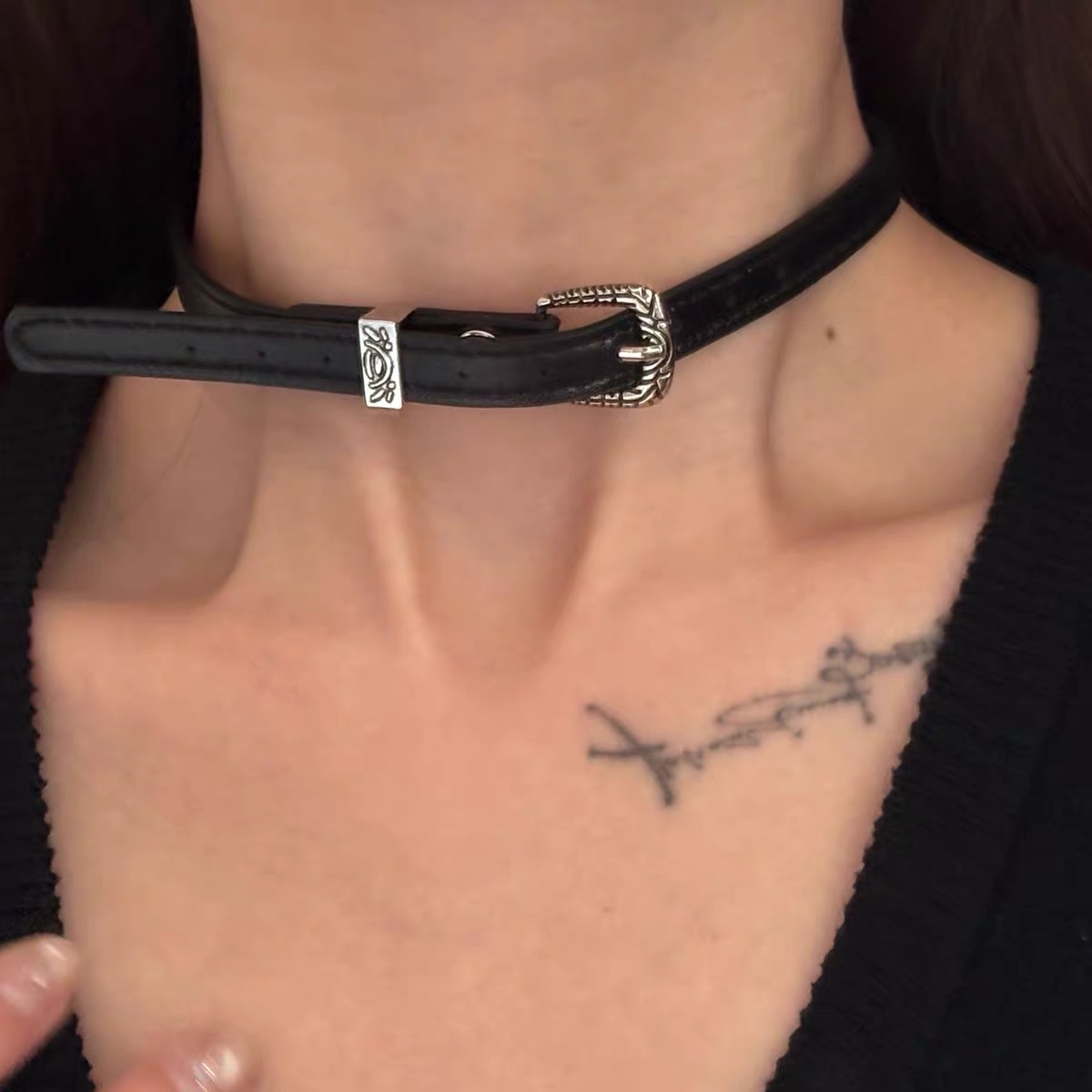 Xl2963-2 black (collar and bracelet can be used for both purposes)