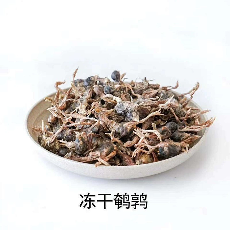 Почтовые сублимированные перепела для домашних животных 500 г коренных зубов, смешанные с зерновыми закусками для кошек от имени кошки, сырое мясо, перепелиные сублимированные закуски