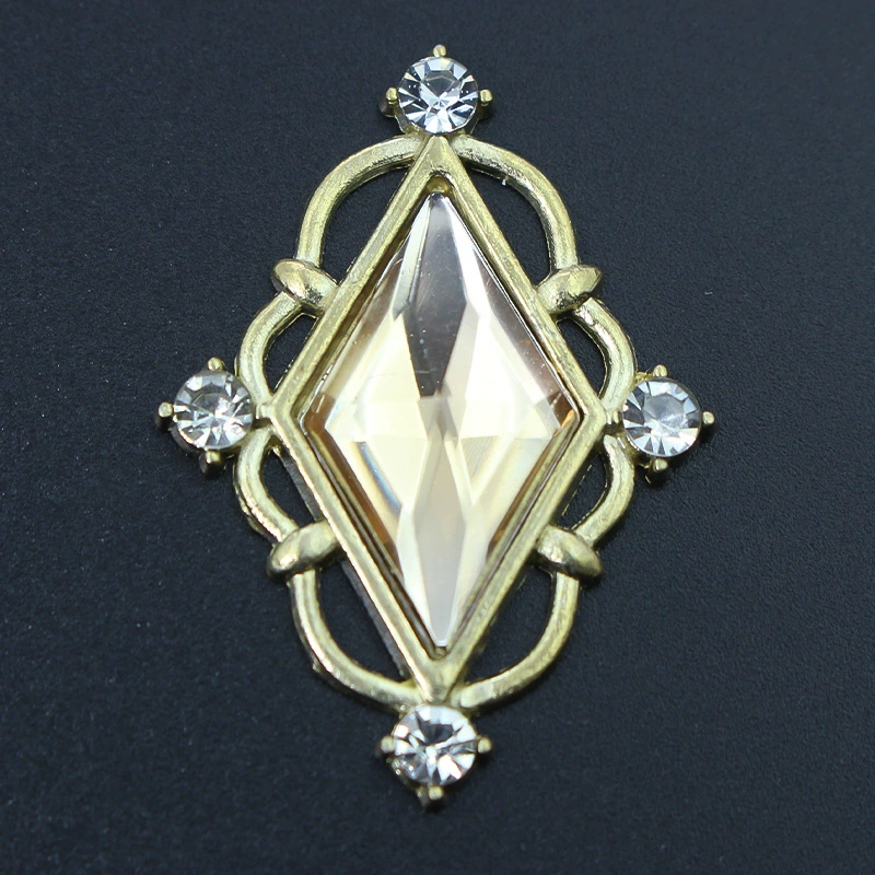 Fashionable metal accessories, bag, pack, decorative accessory, simple and elegant design, Korean style