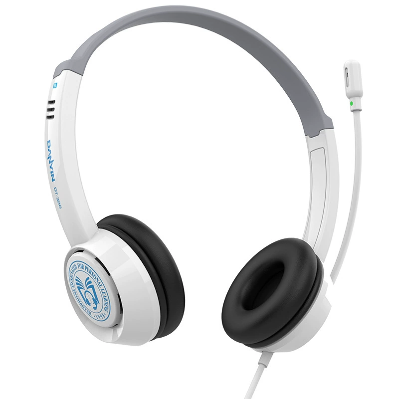 AI learning tablet headset headset type-c student online class learning wired headset source factory