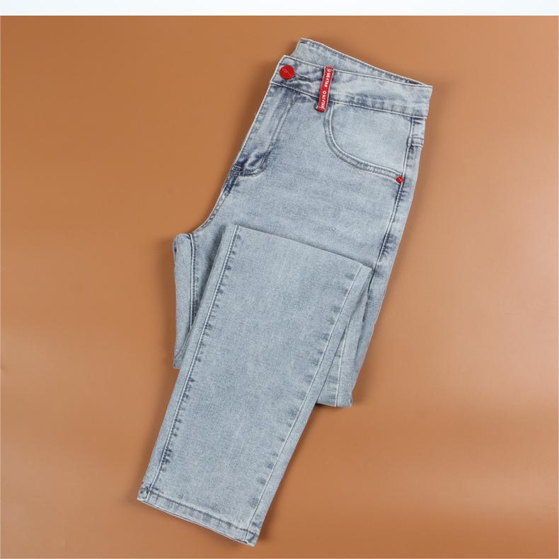 Jean brodé de luxe léger pour hommes, pantalon droit slim élastique, styles fins pour le printemps et l'automne, lavable polyvalent_voghion.com