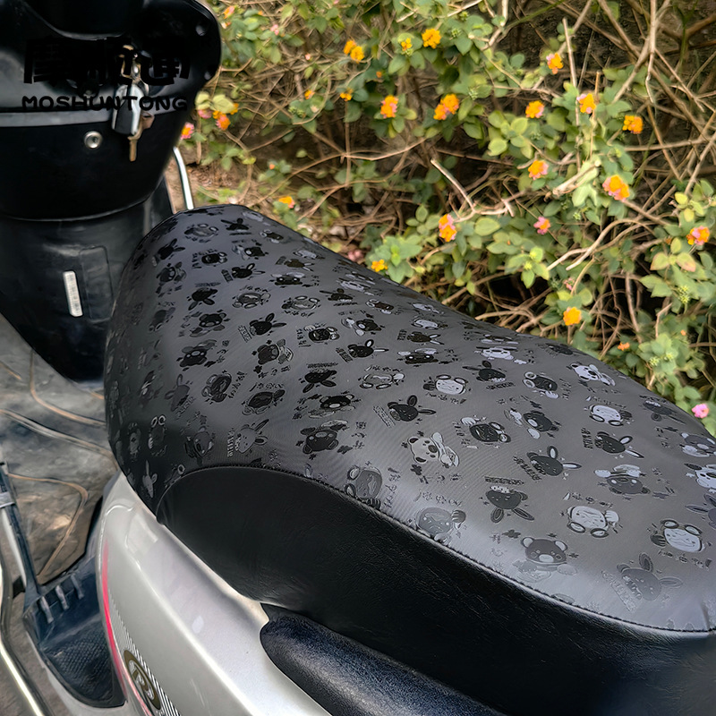 Winter Electric Motorcycle Sunscreen Waterproof Seat Cover for No.9 Emma Bell Universal Rainproof Seat Cover