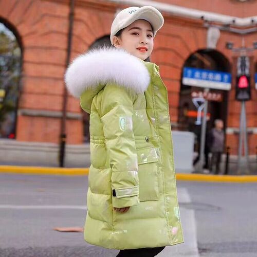 Children's Cotton Padded Jacket  New Arrival Kids Cotton Parka Winter Hooded Outerwear Fashion Big Kids Winter Down Cotton Coat Long Sleeve