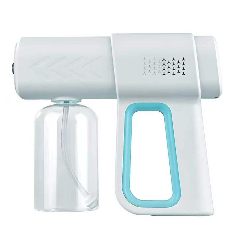 Handheld USB Wireless Pet Deodorizer Blue Light Disinfection Sprayer Disinfection Spray Gun Model K5Pk6xk12 Cross-Border