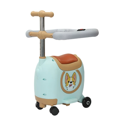 light music with guardrail — Electric car child seat
