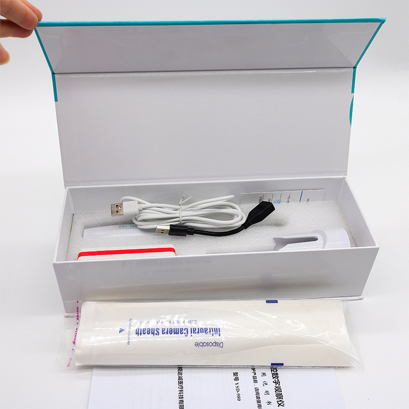 Mango inalámbrico dental USB Endoscopio oral Observador dental Dentoscopia de alta definición Herramienta de examen oral image 3