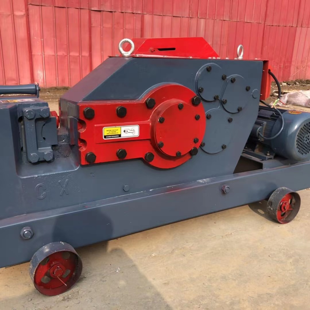 40 50加重建筑工程螺纹钢切断机 建筑工程切断机 碳素钢切割机