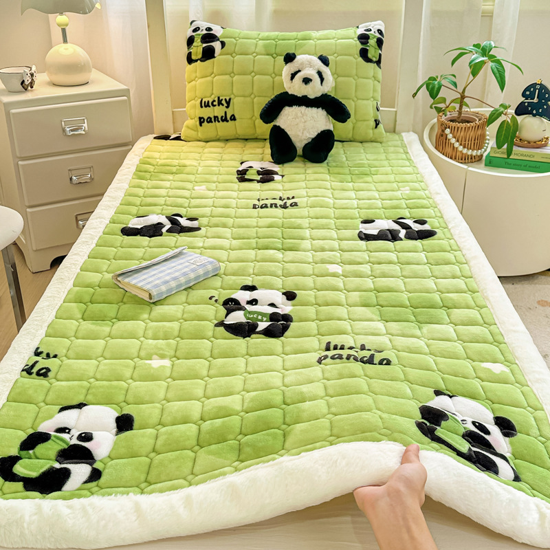 Colchón de terciopelo caliente de invierno de clase A materna y infantil colchón de terciopelo de leche colchón tatami dormitorio colchón de dormitorio