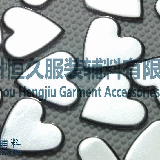 永嘉工厂烫片/异形铝烫片/10*10mm桃心铝烫片/环保彩色铝烫片