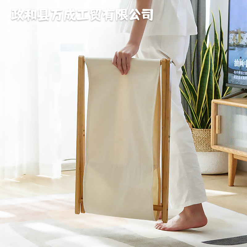 Cesta de la ropa cesta plegable de la ropa del hogar japonés de gran capacidad cesta de la ropa sucia cesta de almacenamiento de entrega de una pieza