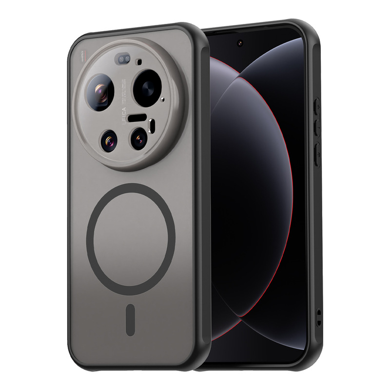 Suitable for Xiaomi 17 Protective Case, Xiaomi 17 Ultra Phone Case, Full-Cover Pc Plus Tpu Matte Magnetic Suction Case