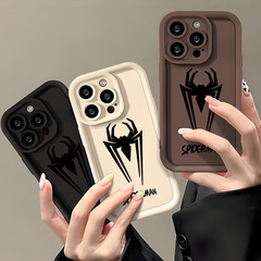 跨境熱銷spiderman手機殼蘋果11保護套iPhone14pro防摔男款手機殼