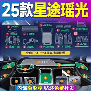 25 Xingtu Yaoguang CDM Mərkəzi Konsol Ekran Temperli Filmi