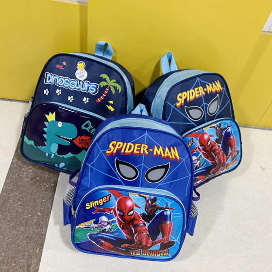 New fashion cartoon children's shoulder bag cute foreign trade schoolbag 3-7 years old men's treasure fashion cross-border kindergarten schoolbag