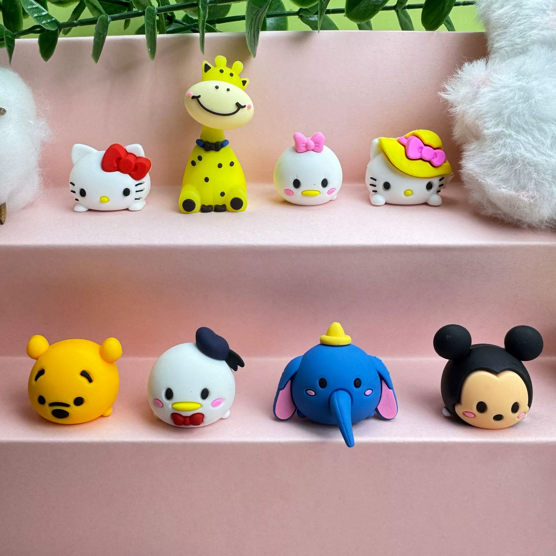 Милая мультяшная кукла, украшение автомобиля, мягкие резиновые украшения из ПВХ, электромобиль, украшения для центральной консоли автомобиля