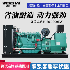 潍柴150千瓦柴油发电机组工地矿场常用三相150KW潍柴全铜发电机组