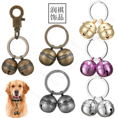 クロスボーダーのドラえもんと一緒の鈴diy犬のペットの飾りのキーホルダーの部品の首輪の迷子防止の金属の鈴