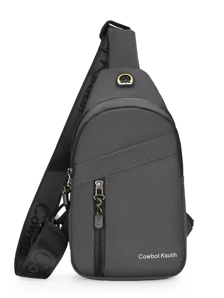 Cross-Border New Chest Bag Men's Korean Style Casual Shoulder Crossbody Bag Fashion Trend Oxford Cloth Outdoor Shoulder Backpack Trend