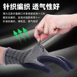 Резиновые износостойкие зимние нескользящие флисовые перчатки