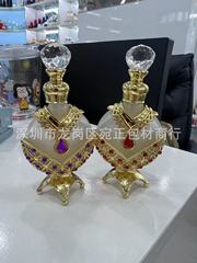 30ml15ml赤いガラス棒中東ベトナムアラブ香水瓶金属瓶現物供給ガラス空瓶