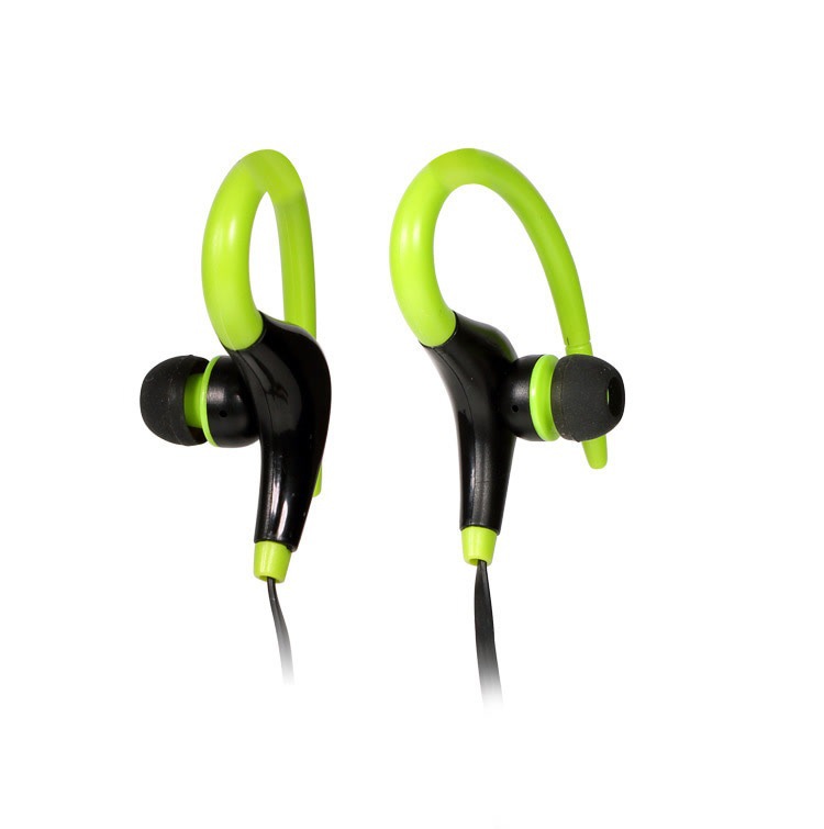 Transfronterizo Excelay Big Horn auricular Bluetooth cuello colgando en la oreja pegamento flexible deportes tapones para los oídos inalámbricos fuente de fábrica