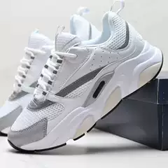 Running Shoes New B22 Mesh Summer Breathable Non-Slip Lightweight Low-Top Casual Sports Shoes Men's and Women's Export Shoes